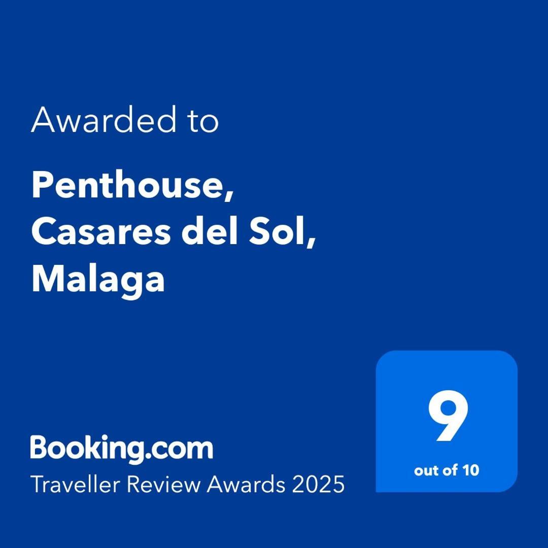 Penthouse, Casares Del Sol, Malaga公寓 外观 照片